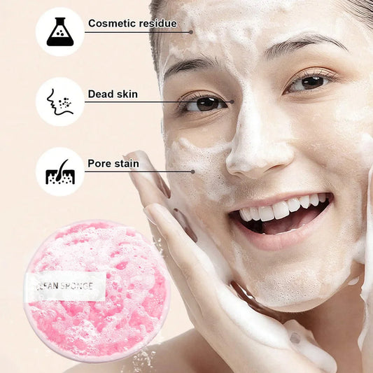 Conjunto de maquiagem de 33 peças, kit de beleza com esponjas de beleza grandes e pequenas para aplicação e remoção de maquiagem impecável, conjunto completo.