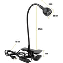 C mini Led Table USB Lamp Com Clipe UV Flexível Para Unhas - Loja Neverdie