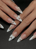 24 unhas postiças em formato de caixão + 1 lixa de unha + 1 gelatina 24 unhas postiças em formato de caixão + 1 lixa de unha + 1 gelatina