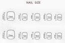 Unhas Postiças Infantis Sanrio, Desenho Animado Fofo Kuromi Hello Kitty, Unhas Falsas para Bebês, Presente para Meninas, Brinquedos, Pontas de Unha para Meninas