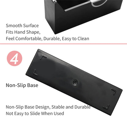 Cortador de Fita para Extensão de Cílios Ferramentas de Divisão de Fita Adesiva para Cílios Cortador Rotativo de Plástico Materiais para Extensão de Cílios Maquiagem Cortador de Fita