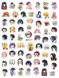 Miniso Adesivos de Unha Duas Dimensões 2D Anime Personagem Adesivo Decoração de Unhas Desenho Animado Hello Kitty Adesivos de Brinquedo Para Unhas