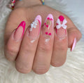 24 unhas postiças em formato de caixão + 1 lixa de unha + 1 gelatina 24 unhas postiças em formato de caixão + 1 lixa de unha + 1 gelatina