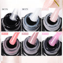 Esmalte em gel de extensão rápida branco leitoso Mtssii 7ml, cor nude, para unhas de acrílico semipermanentes