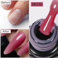 MTSSII 7ml Esmalte de Unha de Extensão Rápida Gelatina Transparente Nude Rosa Vermelho Gel Duro Construção Rápida Esmalte de Gel para Unhas