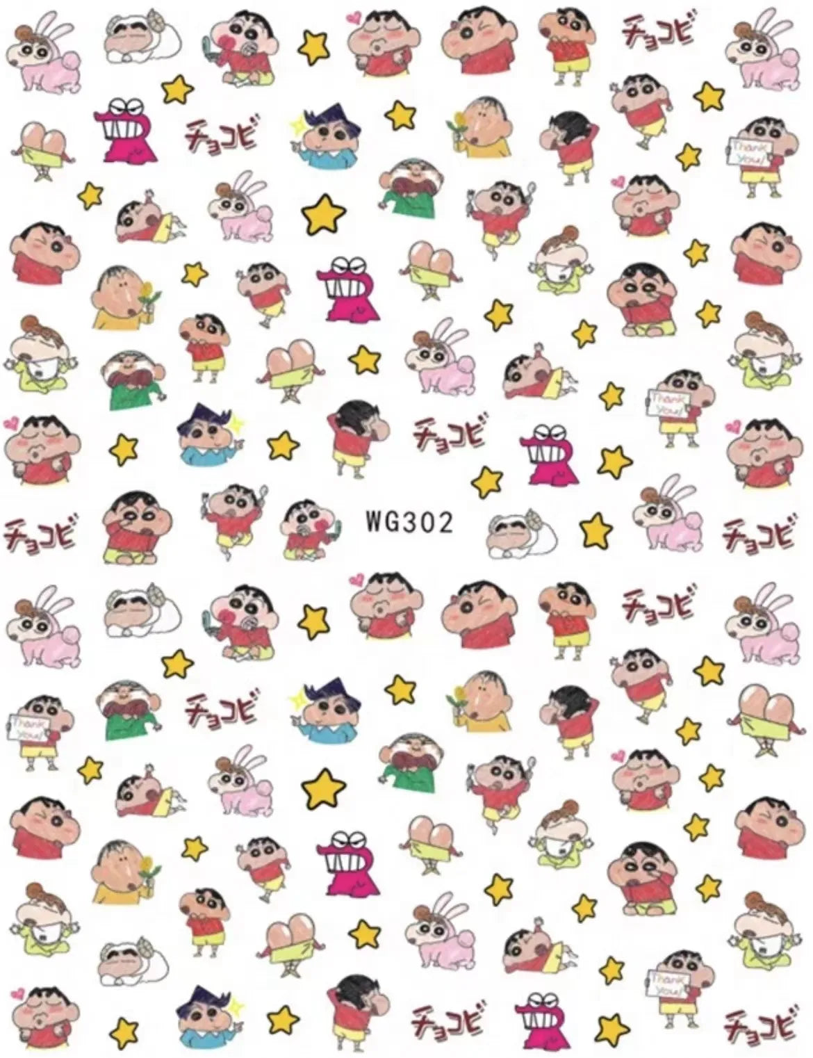 Miniso Adesivos de Unha Duas Dimensões 2D Anime Personagem Adesivo Decoração de Unhas Desenho Animado Hello Kitty Adesivos de Brinquedo Para Unhas