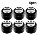 MSRUIOO 10ml Gel Sólido Transparente para Tips de Unhas de Longa Duração Sem Bolhas Gel de Construção UV/LED para Unhas Manicure de Salão Doméstico Design DIY