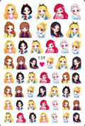 Adesivos de Unha 3D do Ursinho Pooh Desenho Animado Materiais de Arte de Unha da Disney Stitch Princesa da Disney Adesivos de Anime Para Unhas Postiças