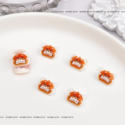 Kit com 50 Peças — Charms de Resina para Unhas Stitch, Zootopia, Sullivan, Chip & Dale | Decoração Kawaii para Manicure