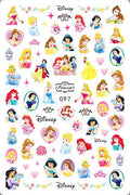 Adesivos de Unha 3D do Ursinho Pooh Desenho Animado Materiais de Arte de Unha da Disney Stitch Princesa da Disney Adesivos de Anime Para Unhas Postiças