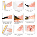 Esmalte em gel de extensão rápida branco leitoso Mtssii 7ml, cor nude, para unhas de acrílico semipermanentes