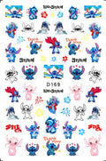 Miniso Adesivos de Unha Duas Dimensões 2D Anime Personagem Adesivo Decoração de Unhas Desenho Animado Hello Kitty Adesivos de Brinquedo Para Unhas