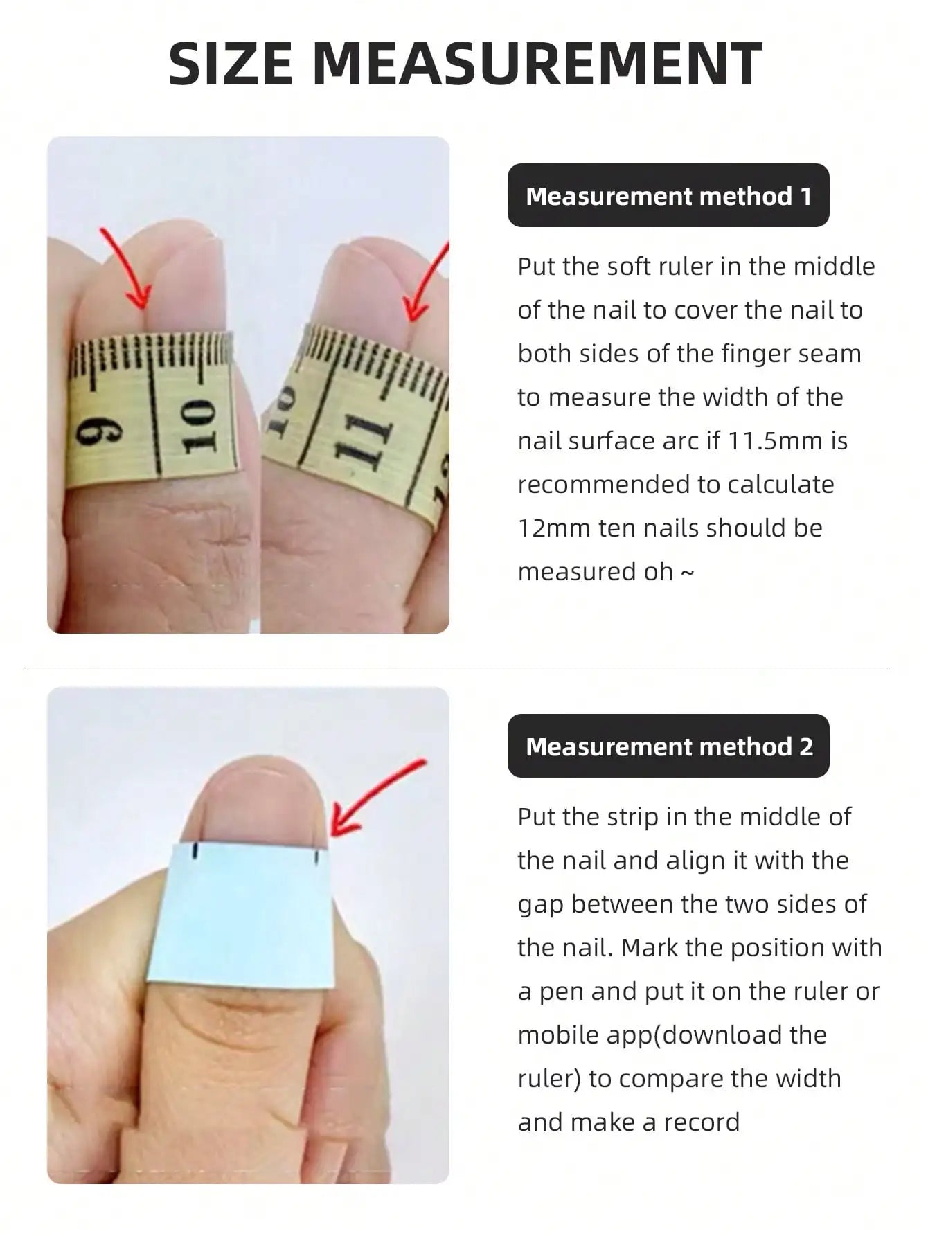 Kit com 10 Unhas Postiças Artesanais — Formato Caixão ABS | Estilo Maid Anime | Padrão Loli | Renda & Ballet