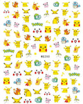 Miniso Adesivos de Unha Duas Dimensões 2D Anime Personagem Adesivo Decoração de Unhas Desenho Animado Hello Kitty Adesivos de Brinquedo Para Unhas
