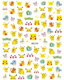 Miniso Adesivos de Unha Duas Dimensões 2D Anime Personagem Adesivo Decoração de Unhas Desenho Animado Hello Kitty Adesivos de Brinquedo Para Unhas