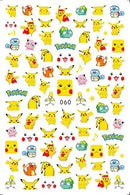 Miniso Adesivos de Unha Duas Dimensões 2D Anime Personagem Adesivo Decoração de Unhas Desenho Animado Hello Kitty Adesivos de Brinquedo Para Unhas