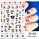 Adesivos de Unha 3D do Ursinho Pooh Desenho Animado Materiais de Arte de Unha da Disney Stitch Princesa da Disney Adesivos de Anime Para Unhas Postiças