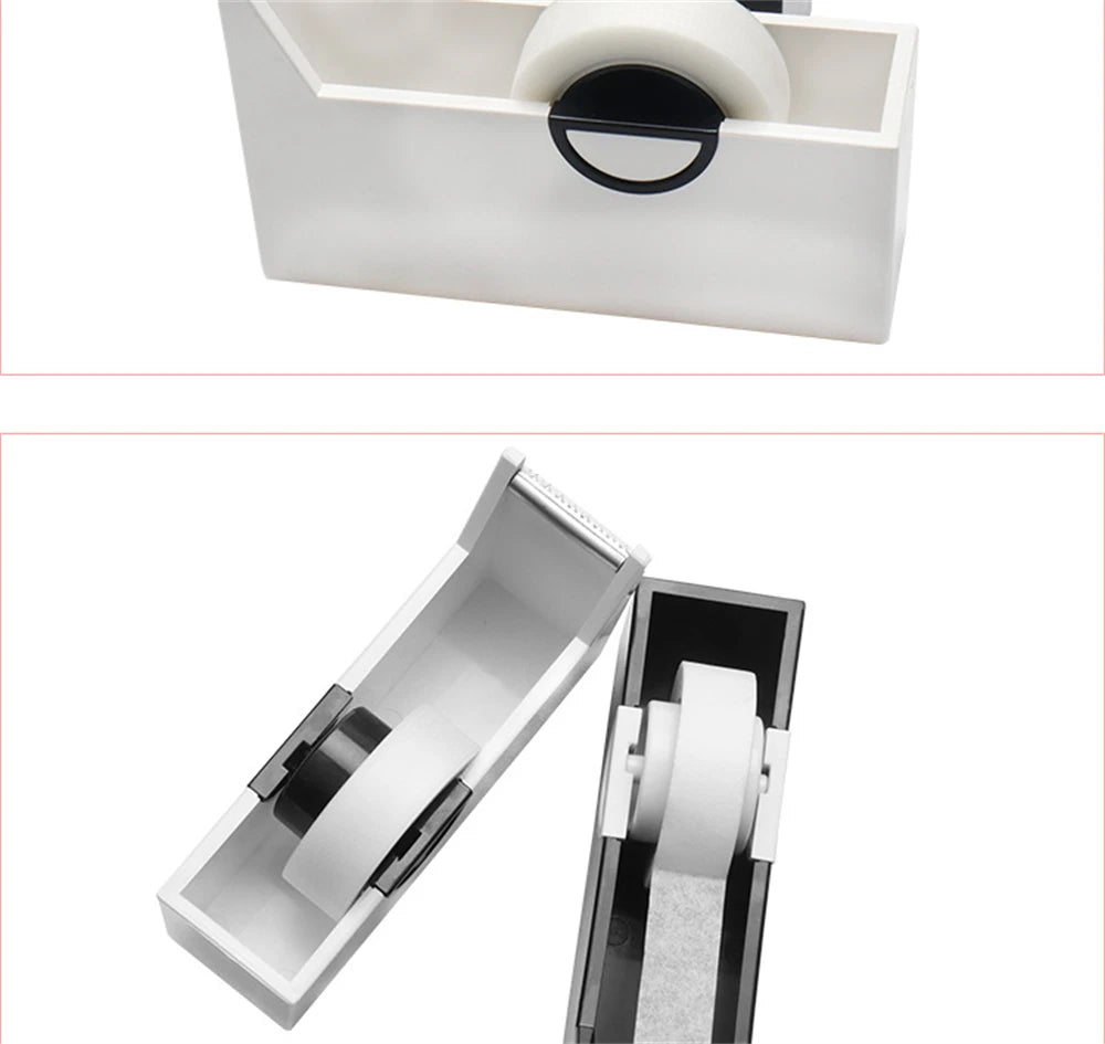 Cortador de Fita para Extensão de Cílios Ferramentas de Divisão de Fita Adesiva para Cílios Cortador Rotativo de Plástico Materiais para Extensão de Cílios Maquiagem Cortador de Fita