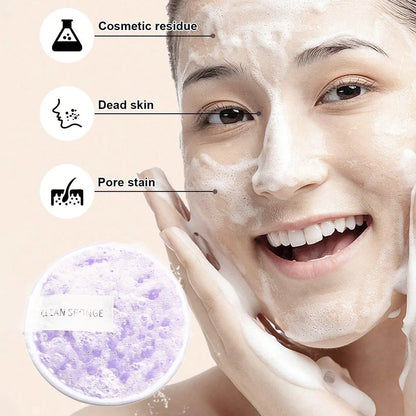 Conjunto de maquiagem de 33 peças, kit de beleza com esponjas de beleza grandes e pequenas para aplicação e remoção de maquiagem impecável, conjunto completo.