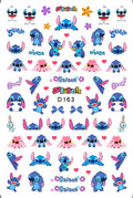 Miniso Adesivos de Unha Duas Dimensões 2D Anime Personagem Adesivo Decoração de Unhas Desenho Animado Hello Kitty Adesivos de Brinquedo Para Unhas