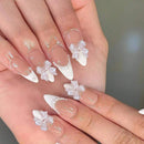 24 unhas postiças em formato de caixão + 1 lixa de unha + 1 gelatina 24 unhas postiças em formato de caixão + 1 lixa de unha + 1 gelatina