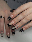 24 unhas postiças em formato de caixão + 1 lixa de unha + 1 gelatina 24 unhas postiças em formato de caixão + 1 lixa de unha + 1 gelatina