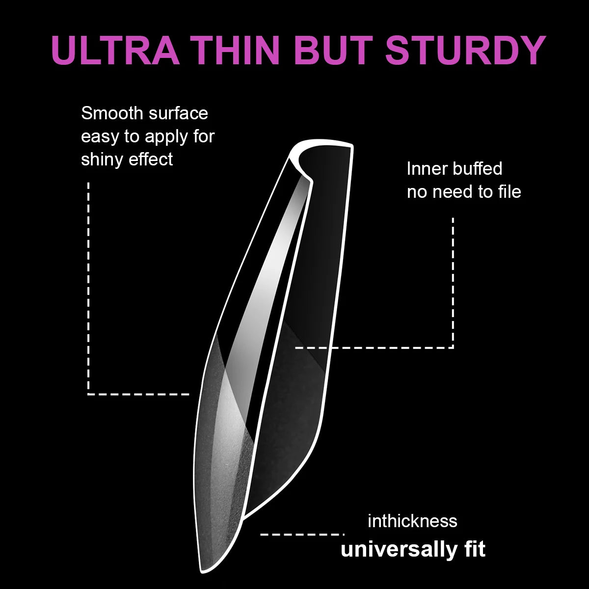 550Pcs Unhas Postiças Mulher Meninas Médio Curto Amêndoa Caixão Cobertura Completa Matte Extensão de Unhas Dicas Acrílico Meia Cobertura unhas postiças